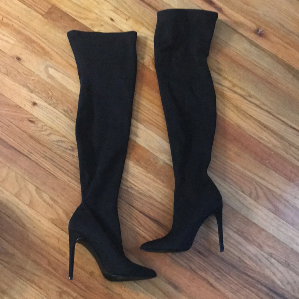 NWOT Steve Madden Slammin Thigh High Boots